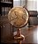 Globo Terrestre Decorativo com Base Cobre Envelhecido (35x22) - Imagem 3