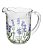 Jarra de Cristal Lyor Lavanda Hand Painting (1,5 litros) - Imagem 1