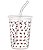 Copo Love Lyor com Tampa e Canudo (360ml) - Imagem 1