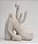 Escultura Decorativa Abaporu Off-White Pequena (17x14x07) | Tarsila do Amaral - Imagem 1