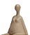 Escultura Decorativa de Mulher Sentada (20x17) - Imagem 3