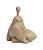 Escultura Decorativa de Mulher Sentada (20x15) - Imagem 4