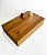 Caixa Decorativa de Madeira Retangular com Casinhas (09x26x16) - Imagem 1