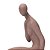 Escultura Decorativa Mulher Sentada Rosê (32x22) - Imagem 2
