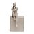 Escultura Decorativa de Mulher Sentada Block (21x13) - Imagem 2