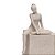 Escultura Decorativa de Mulher Sentada Block (24x13) - Imagem 4