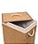 Cesto de Roupas Eco Bambu com Tampa (60x40) - Imagem 3