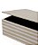 Caixas Decorativas e Organizadoras de MDF e Canvas Modelo Listras (2 peças) - Imagem 2