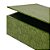 Caixas Decorativas e Organizadoras Verdes em MDF e Canvas (2 peças) - Imagem 3