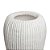 Vaso de Chão Branco em Fibra de Vidro (66x40Cm) - Imagem 3