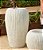Vaso de Chão Branco em Fibra de Vidro (66x40Cm) - Imagem 1