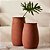 Kit Vasos Decorativo em Cerâmica Terracota (2 Pçs) - Imagem 1