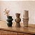Trio de Mini Vasos Decorativos em Cerâmica Nature (3 Pçs) - Imagem 3