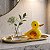 Escultura Patinho Amarelo em Vidro - Imagem 3