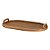 Bandeja Decorativa Oval em Rattan e Madeira (G) - Imagem 2