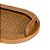 Bandeja Decorativa Oval em Rattan e Madeira (G) - Imagem 3
