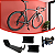 Suporte De Parede Horizontal Para Bike Mtb Ou Speed 3v Bike - Imagem 1