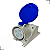 Tomada Sobrepor Newkon 200/250V 3P+T 16A 9H Azul Steck N4009 - Imagem 3