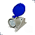 Tomada Sobrepor Newkon 200/250V 3P+T 32A 9H Azul Steck N4209 - Imagem 3