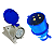 Plugue e Tomada Sobrepor Newkon 250V 3P+T 16A 9H Azul Steck - Imagem 1