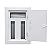 Quadro De Distribuição 28/20 100a Branco De Embutir - Cemar - Imagem 1