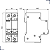 Disjuntor Bipolar Din 5SL1 Curva C 25A 3KA 5SL12257MB - Imagem 5