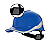 Capacete Segurança Baseball DiamondV Azul CA39041 - Delta Plus - Imagem 4