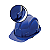 Capacete BERYL Azul 6 Pontos CA29792 - Delta Plus - Imagem 3