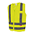 Colete Amarelo Refletivo Segurança Classe 2 NBR 15292 Fluorescente - STFVACL91010 - Imagem 1