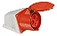 Tomada Industrial Sobrepor 32a 3p+t 6h 380-440v Weg Tswd - Imagem 1