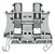Borne Passagem 4mm² Cinza Siemens 8wh1000-0ag00 - Imagem 1