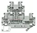 Borne Dois Níveis 2,5mm² Cinza Siemens 8wh1020-0af00 - Imagem 1