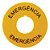 Placa De Emergência 60mm Furação 22mm Schmersal 120259 - Imagem 1