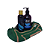 Kit Necessaire Crochê - Óleo Água - Imagem 1