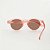 ÓCULOS DE SOL TRITON EYEWEAR REDONDO ACETATO ROSA SALMÃO - Imagem 3