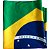 Bandeira do Brasil DryFit Decoraçao 100%poliéster - Imagem 1