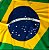 Bandeira do Brasil DryFit Decoraçao 100%poliéster - Imagem 2