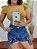 Short Cargo Jeans Bolsos Frente - Imagem 3