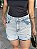 Short Jeans Básico Claro - Imagem 1
