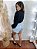 Short Jeans Claro com Fenda - Imagem 3