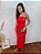 Vestido Midi Elegante Alfaiataria - Imagem 1
