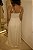 Vestido Longo com Decote Reto - Imagem 2