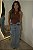 Calça Cargo Jeans Feminina - Imagem 5