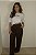 Calça Linho Pantalona Feminina - Imagem 3