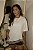 T-shirt Com Renda Feminina - Imagem 1