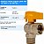 Registro Esfera ANGULAR 1/2 NPT x 1/2 NPT(F) - Imagem 2