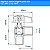 Registro Esfera ANGULAR 1/2 NPT x 1/2 NPT - Imagem 5