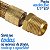Flexível de Tomback 1/2 x 1200mm com Adaptador Dako FÊMEA e Regulador Aliança 506/10 - Imagem 6