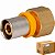 Conector Multicamadas PEX GÁS 16mm x 1/2"(F) (Caixa 10 Unidades) - Imagem 1