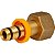 Conector Multicamadas PEX GÁS 16mm x 1/2"(F) Giratório (Caixa 10 Unidades) - Imagem 3